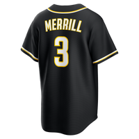 Jackson Merrill San Diego Padres Baseball Jersey, Black Sportswear Jersey Shirt, Lightweight Breathable Athletic Jersey, Casual Gift for Men