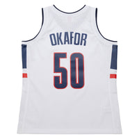 UConn Huskies Basketball Jersey, White Replica Swingman Sportswear Jersey Shirt, Sleeveless Athletic Tank Jersey, Casual Gift for Men