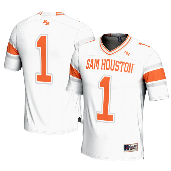 #1 Sam Houston State Bearkats Football Jersey - White