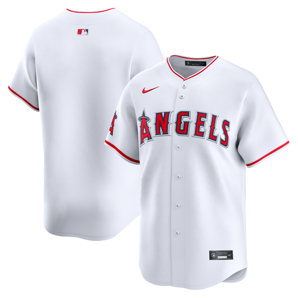 Los Angeles Angels White Home Limited Jersey