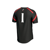 Cincinnati Bearcats Lacrosse Jersey, Black Fashion Sportswear Jersey Shirt, Lightweight Breathable Athletic Jersey, Casual Gift for Men