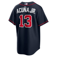 Ronald Acuña Jr. Atlanta Braves Baseball Jersey, Sportswear Jersey Shirt, Lightweight Athletic Jersey, Casual Gift for Men, Style 203195341