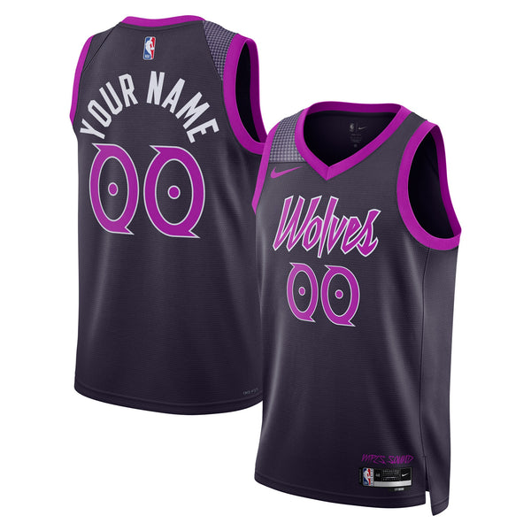 Minnesota Timberwolves 2025/26 City Edition Swingman Jersey - Custom