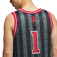 Indiana Hoosiers Basketball Jersey, Black Replica Swingman Sportswear Jersey Shirt, Sleeveless Athletic Tank Jersey, Casual Gift for Men