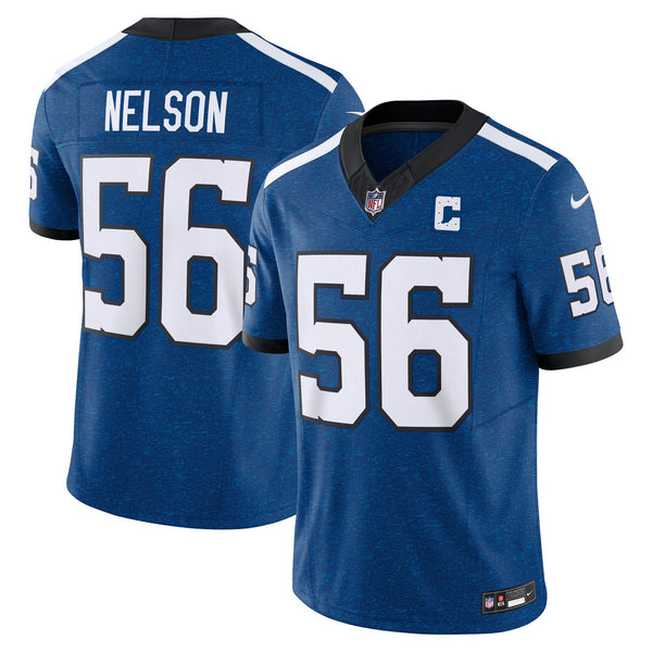 Indianapolis Colts Quenton Nelson Blue Limited Jersey