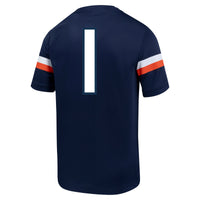 Virginia Cavaliers Football Jersey, Navy Sportswear Jersey Shirt, Lightweight Breathable Athletic Jersey, Casual Gift for Men, Style 201905499