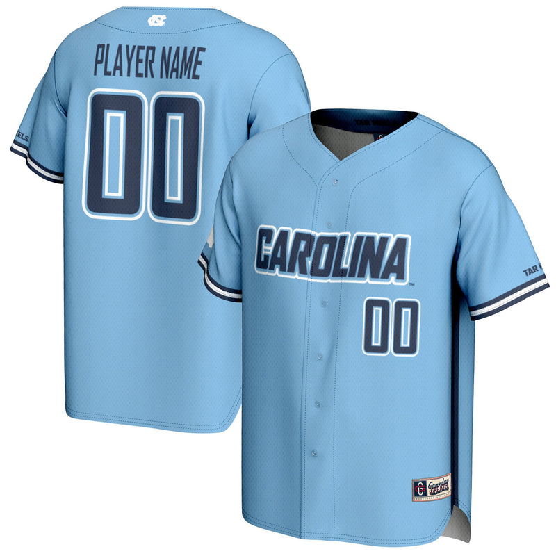 North Carolina Tar Heels Baseball Jersey, Sportswear Jersey Shirt, Lightweight Breathable Athletic Jersey, Casual Gift for Men, Style 201241492