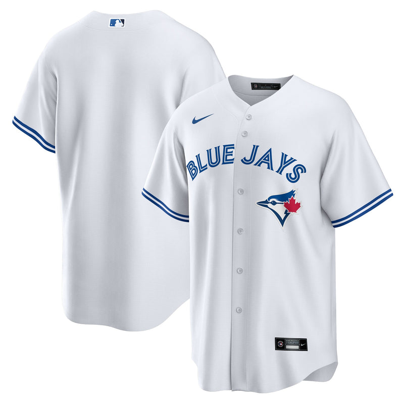 Toronto Blue Jays Baseball Jersey, White Sportswear Jersey Shirt, Lightweight Breathable Athletic Jersey, Casual Gift for Men, Style 200925261