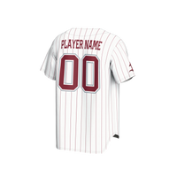 Fordham Rams Baseball Jersey, White Fashion Lightweight Sportswear Jersey Shirt, Lightweight Breathable Athletic Jersey, Casual Gift for Men