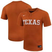 Texas Longhorns Softball Jersey, Orange Limited Sportswear Jersey Shirt, Lightweight Breathable Athletic Jersey, Casual Gift for Men
