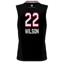 South Carolina Gamecocks Lightweight Basketball Jersey, Black Sportswear Jersey Shirt, Sleeveless Athletic Tank Jersey, Casual Gift for Men