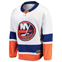 New York Islanders Hockey Jersey, White Breakaway Away Sportswear Jersey Shirt, Long Sleeve Hockey Sweater Jersey, Casual Gift for Men