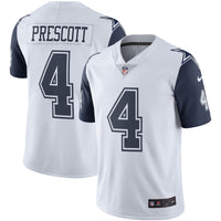 Dak Prescott White Dallas Cowboys Football Jersey, Limited Sportswear Jersey Shirt, Lightweight Breathable Athletic Jersey, Casual Gift for Men