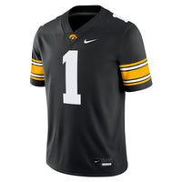 Iowa Hawkeyes Football Jersey, Black Game Sportswear Jersey Shirt, Lightweight Breathable Athletic Jersey, Casual Gift for Men, Style 200894065