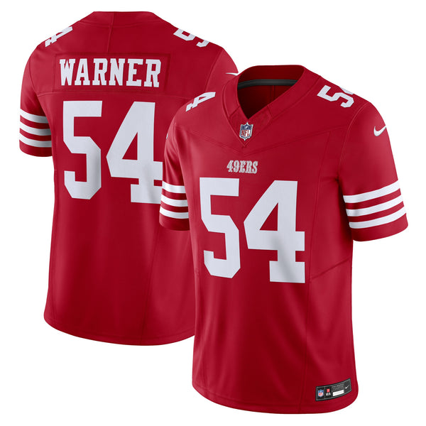 San Francisco 49ers Fred Warner Scarlet Limited Jersey