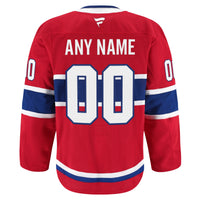 Montreal Canadiens Hockey Jersey, Red Authentic Sportswear Jersey Shirt, Long Sleeve Hockey Sweater Jersey, Casual Gift for Men, Style 202056761