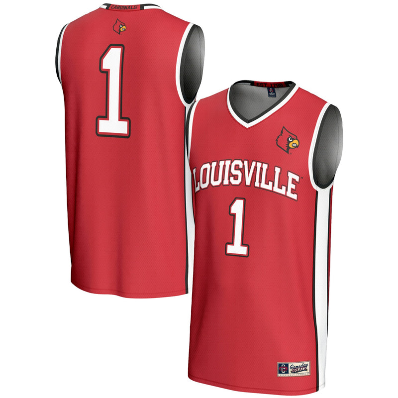Louisville Cardinals Basketball Jersey, Red Sportswear Jersey Shirt, Sleeveless Athletic Tank Jersey, Casual Gift for Men, Style 200845031