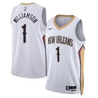 Zion Williamson New Orleans Pelicans Basketball Jersey, White Sportswear Jersey Shirt, Sleeveless Athletic Tank Jersey, Casual Gift for Men