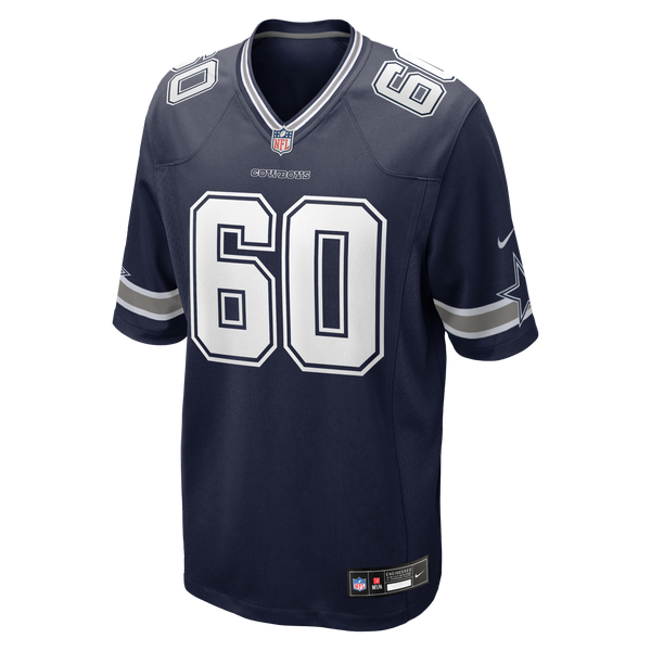 Dallas Cowboys Tyler Guyton Navy Player Game Jersey