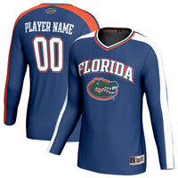 Florida Gators Volleyball Jersey, Royal Sportswear Jersey Shirt, Lightweight Breathable Athletic Jersey, Casual Gift for Men, Style 203494804