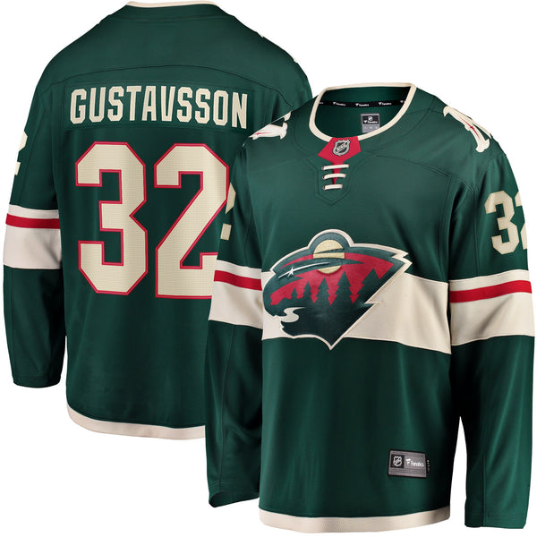 Minnesota Wild Filip Gustavsson Green Home Breakaway Player Jersey