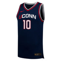 UConn Huskies Basketball Jersey, Navy Replica Sportswear Jersey Shirt, Sleeveless Athletic Tank Jersey, Casual Gift for Men