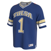 Tulsa Golden Hurricane Football Jersey, Royal Fashion Sportswear Jersey Shirt, Lightweight Breathable Athletic Jersey, Casual Gift for Men
