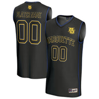 Marquette Golden Eagles Basketball Jersey, Black Fashion Sportswear Jersey Shirt, Sleeveless Athletic Tank Jersey, Casual Gift for Men