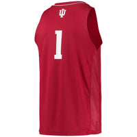 Indiana Hoosiers Team Swingman Basketball Jersey, Crimson Sportswear Jersey Shirt, Sleeveless Athletic Tank Jersey, Casual Gift for Men