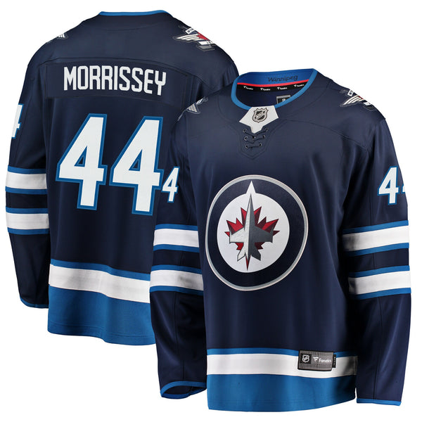 Winnipeg Jets Josh Morrissey Navy Breakaway Replica Jersey
