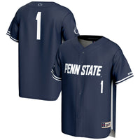 Penn State Nittany Lions Baseball Jersey, Sportswear Jersey Shirt, Lightweight Breathable Athletic Jersey, Casual Gift for Men, Style 201141748