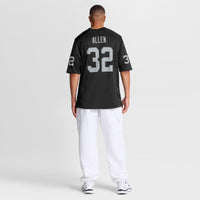 Marcus Allen Las Vegas Raiders Football Jersey, Black Game Sportswear Jersey Shirt, Lightweight Breathable Athletic Jersey, Casual Gift for Men