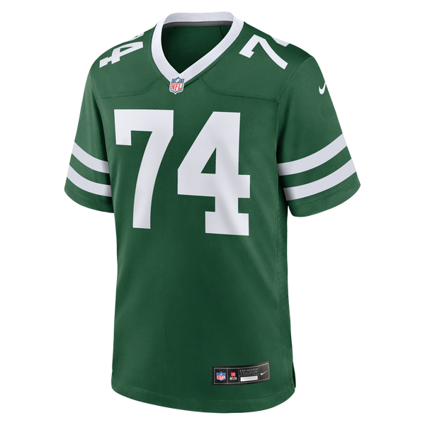 New York Jets Olu Fashanu Gotham Green Player Game Jersey