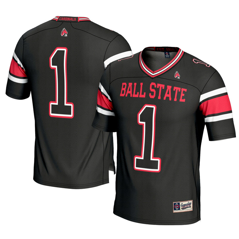 Ball State Cardinals Football Jersey, Sportswear Jersey Shirt, Lightweight Breathable Athletic Jersey, Casual Gift for Men, Style 200594329