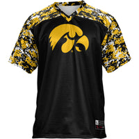 Iowa Hawkeyes Football Jersey, Black Sportswear Jersey Shirt, Lightweight Breathable Athletic Jersey, Casual Gift for Men
