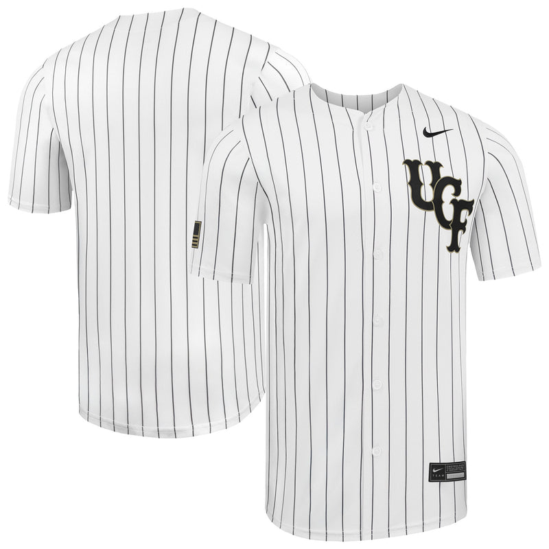 UCF Knights Baseball Jersey, White Limited Sportswear Jersey Shirt, Lightweight Breathable Athletic Jersey, Casual Gift for Men