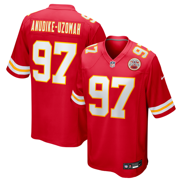 Kansas City Chiefs Felix Anudike-Uzomah Red Game Jersey