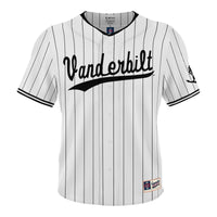 Vanderbilt Commodores Lightweight Collegiate Baseball Jersey, Sportswear Jersey Shirt, Lightweight Athletic Jersey, Casual Gift for Men