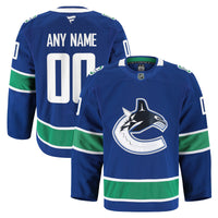 Vancouver Canucks Hockey Jersey, Blue Authentic Sportswear Jersey Shirt, Long Sleeve Hockey Sweater Jersey, Casual Gift for Men, Style 202056764