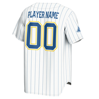 Delaware Fightin' Blue Hens Baseball Jersey, White Sportswear Jersey Shirt, Lightweight Breathable Athletic Jersey, Casual Gift for Men