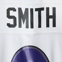 Roquan Smith Baltimore Ravens Football Jersey, White Game Sportswear Jersey Shirt, Lightweight Breathable Athletic Jersey, Casual Gift for Men