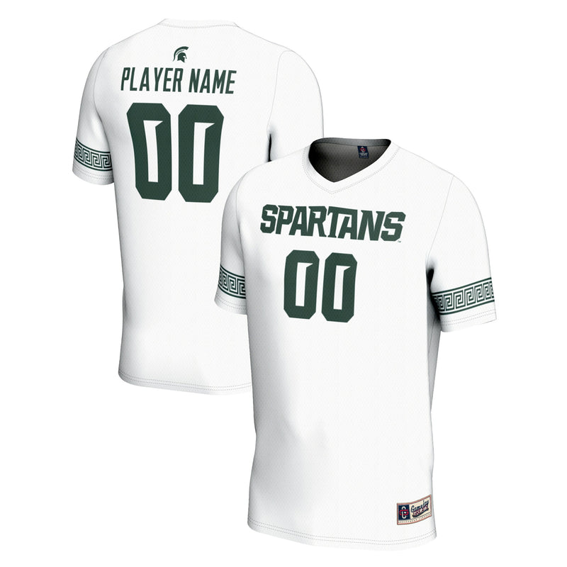 Michigan State Spartans Soccer Jersey, Sportswear Jersey Shirt, Lightweight Breathable Athletic Jersey, Casual Gift for Men, Style 201032053