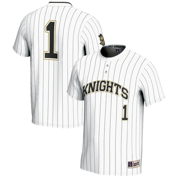 #1 UCF Knights Lightweight Softball Jersey - White