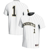 UCF Knights Softball Jersey, White Sportswear Jersey Shirt, Lightweight Breathable Athletic Jersey, Casual Gift for Men, Style 200119482