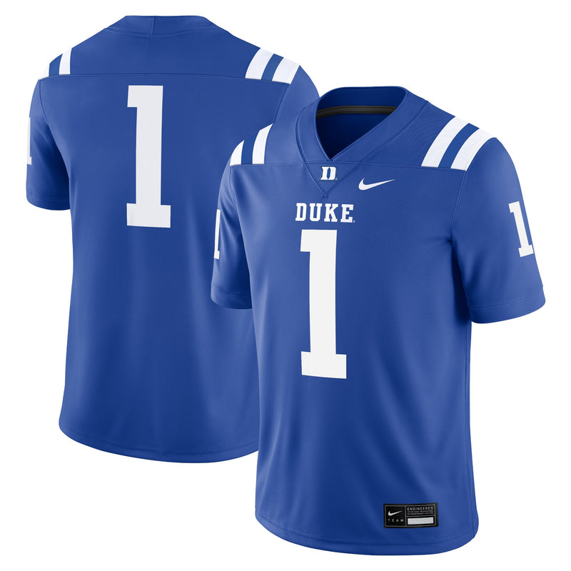 Duke Blue Devils Football Jersey, Royal Game Sportswear Jersey Shirt, Lightweight Breathable Athletic Jersey, Casual Gift for Men