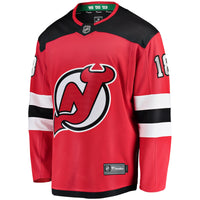 Ondrej Palat New Jersey Devils Hockey Jersey, Red Breakaway Home Sportswear Jersey Shirt, Long Sleeve Hockey Sweater Jersey, Casual Gift for Men