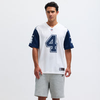 Dak Prescott White Dallas Cowboys Football Jersey, Limited Sportswear Jersey Shirt, Lightweight Breathable Athletic Jersey, Casual Gift for Men