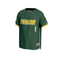 Baylor Bears Baseball Jersey, Green Sportswear Jersey Shirt, Lightweight Breathable Athletic Jersey, Casual Gift for Men, Style 201241515