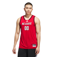NC State Wolfpack Basketball Jersey, Red Replica Sportswear Jersey Shirt, Sleeveless Athletic Tank Jersey, Casual Gift for Men, Style 201176475