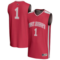 Saint Joseph's Hawks Basketball Jersey, Crimson Fashion Sportswear Jersey Shirt, Sleeveless Athletic Tank Jersey, Casual Gift for Men